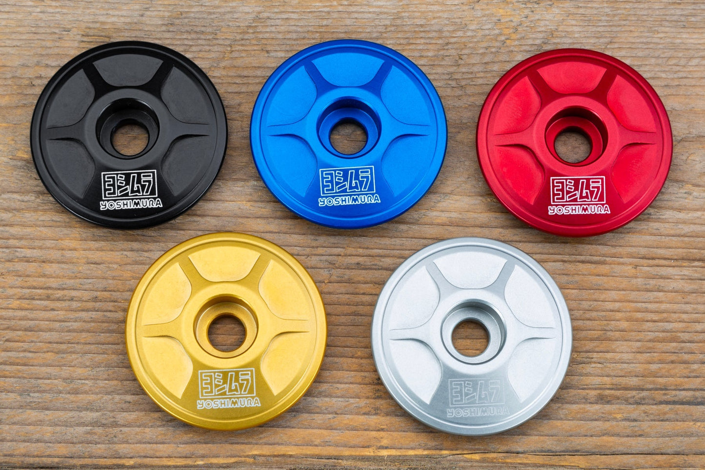 Stem Cap Yoshimura Kit Azul