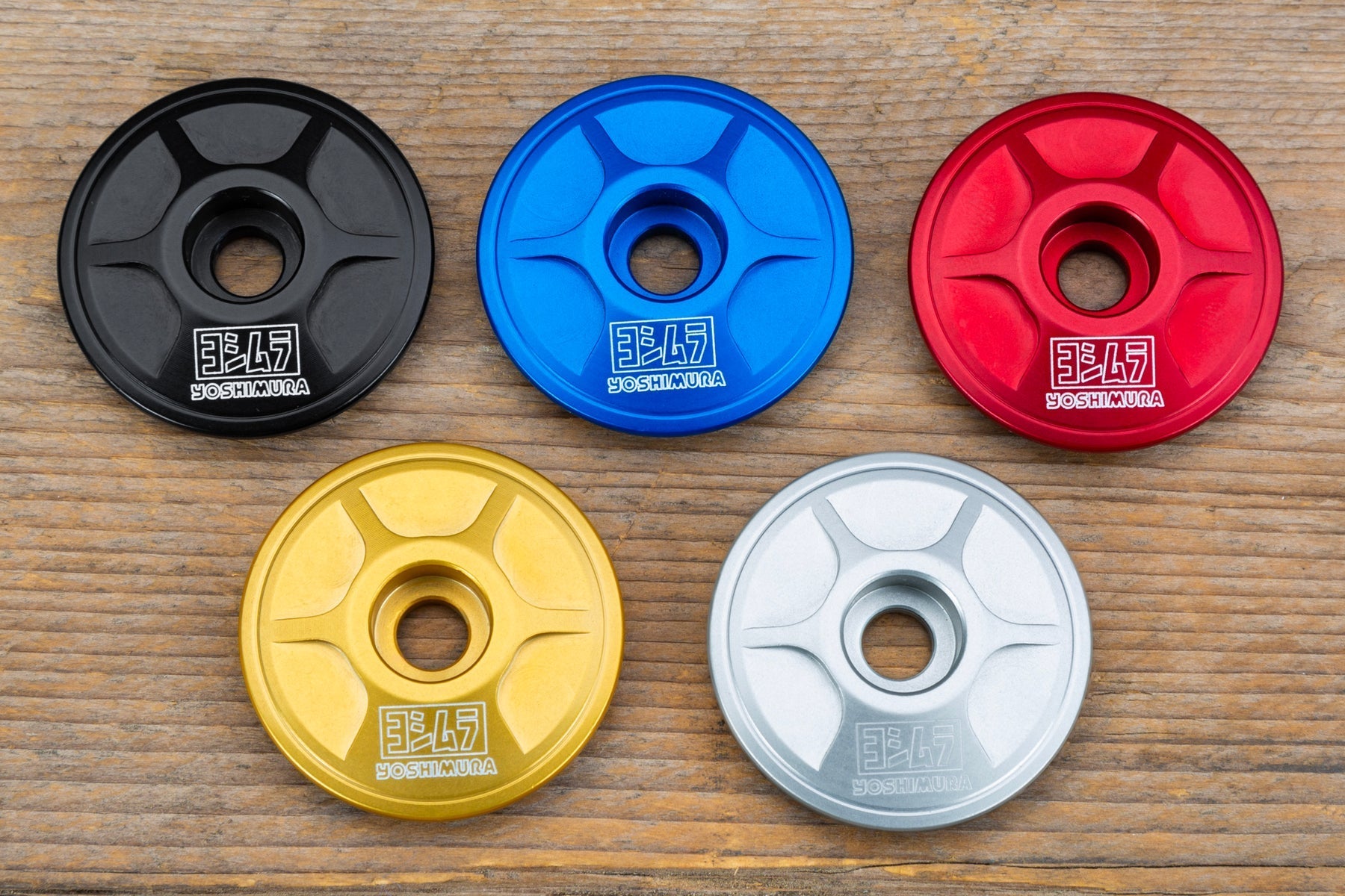 Stem Cap Yoshimura Kit Azul