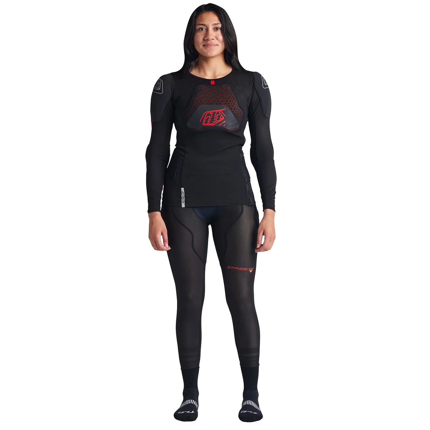Stage Ghost D3O Ls Baselayer Black Troy Lee