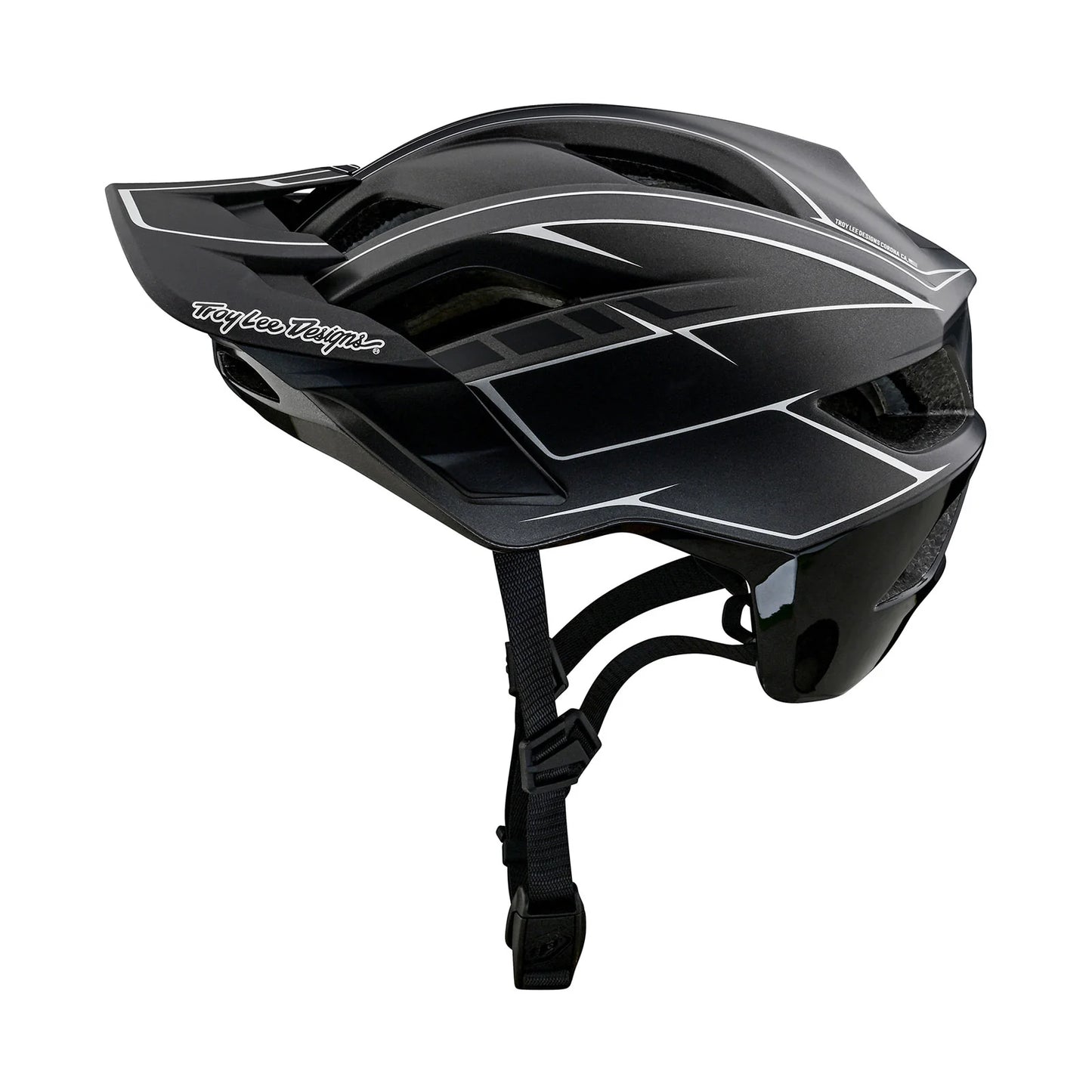 Casco Flowline Se Helmet Pinstripe Charcoal / Black Troy lee