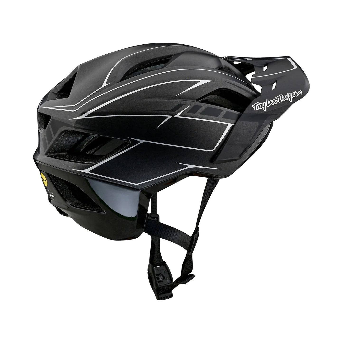 Casco Flowline Se Helmet Pinstripe Charcoal / Black Troy lee