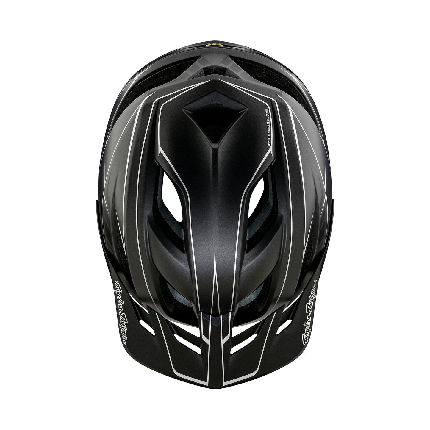 Casco Flowline Se Helmet Pinstripe Charcoal / Black Troy lee