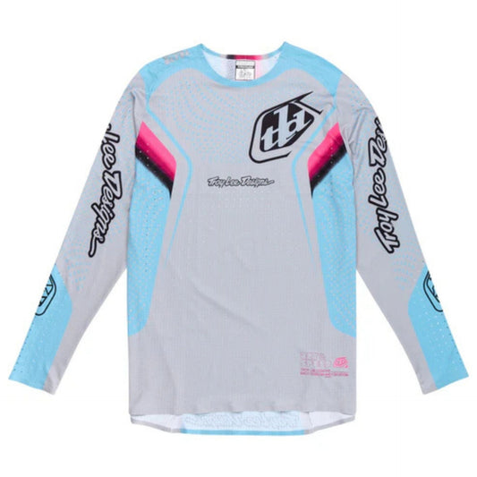 Jersey para MTB Troy Lee Designs Sprint Ultra Optic Mist Manga Larga