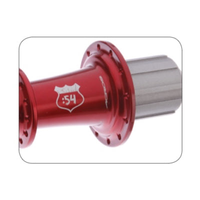 ACROS Maza trasera Road .54 24H roja, Campagnolo