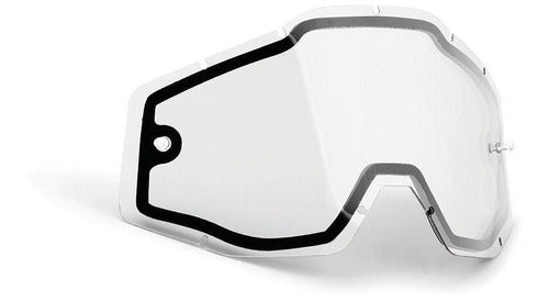 Mica FMF Powerbomb/Powercore Replacement Dual Pane Clear