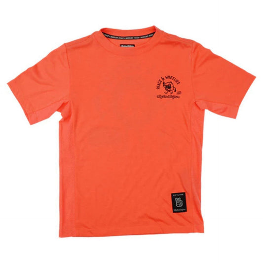 Camiseta para niño Manga Corta Skyline Ride Troy Lee Designs P&W Melon
