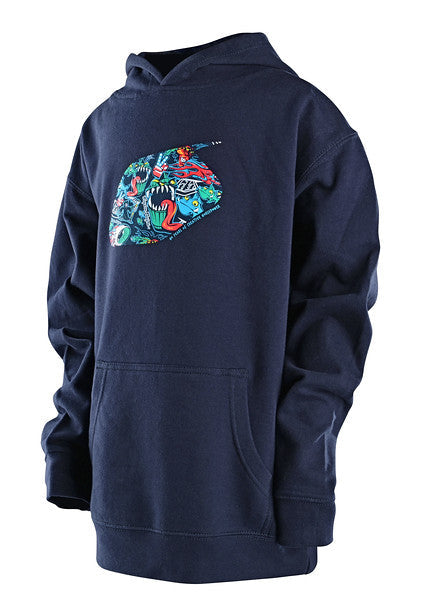 Sudadera para niño Troy Lee Designs Pullover History Classic Navy