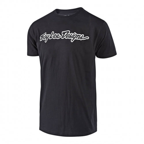 Playera Troy Lee Designs Signature Black