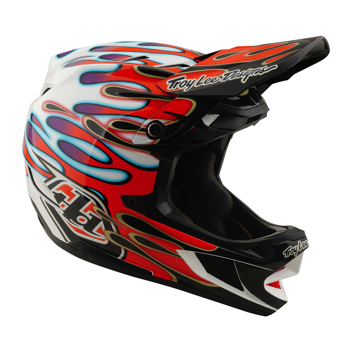 Casco para MTB D4 Composite Overspray White / Red