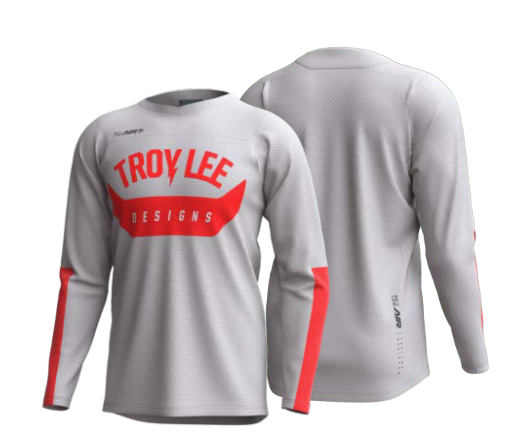 Jersey Troy Lee Designs Skyline Air Manga Larga Aircore Cement