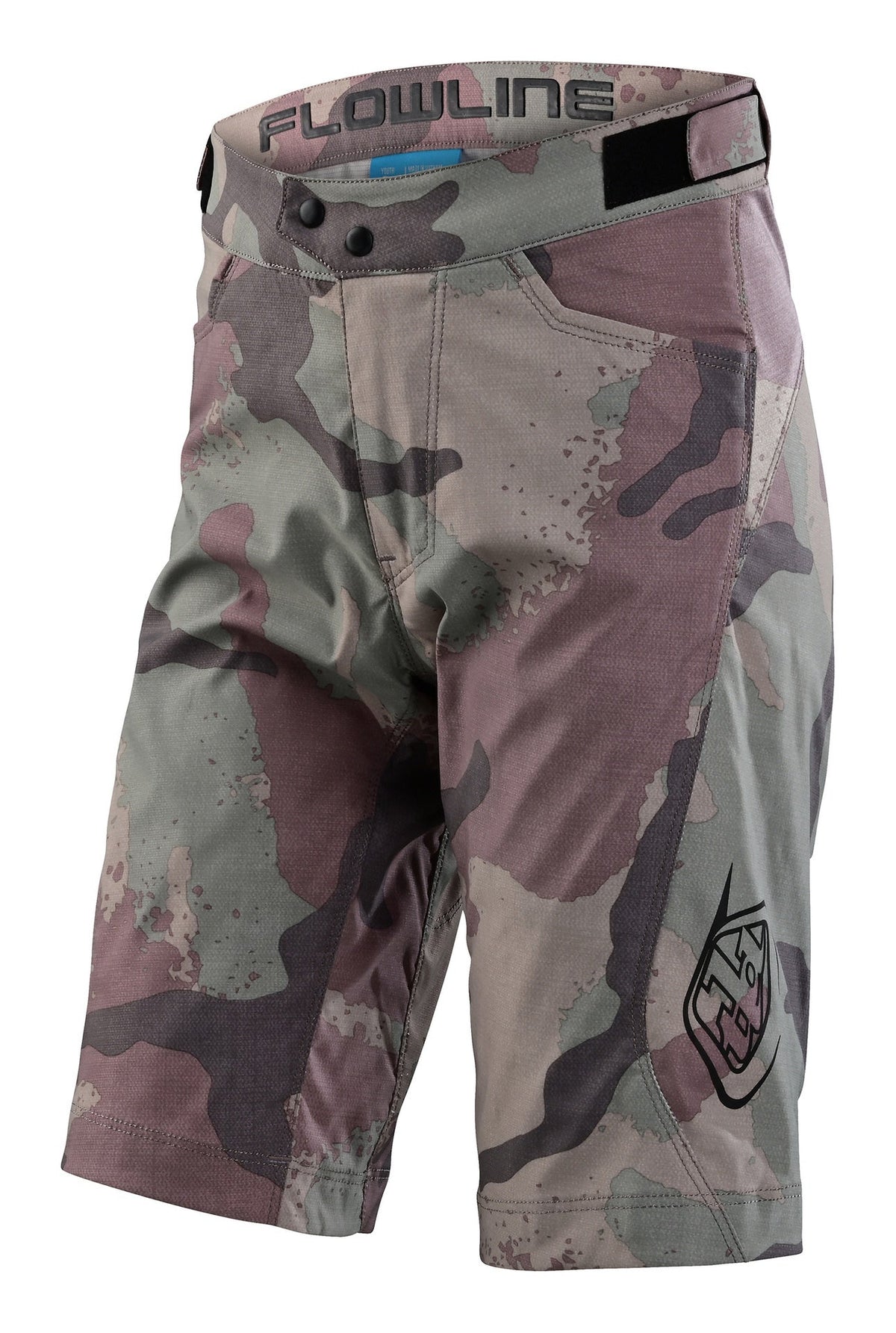 Shorts para niño Troy Lee Designs Flowline Shell Camo Woodland