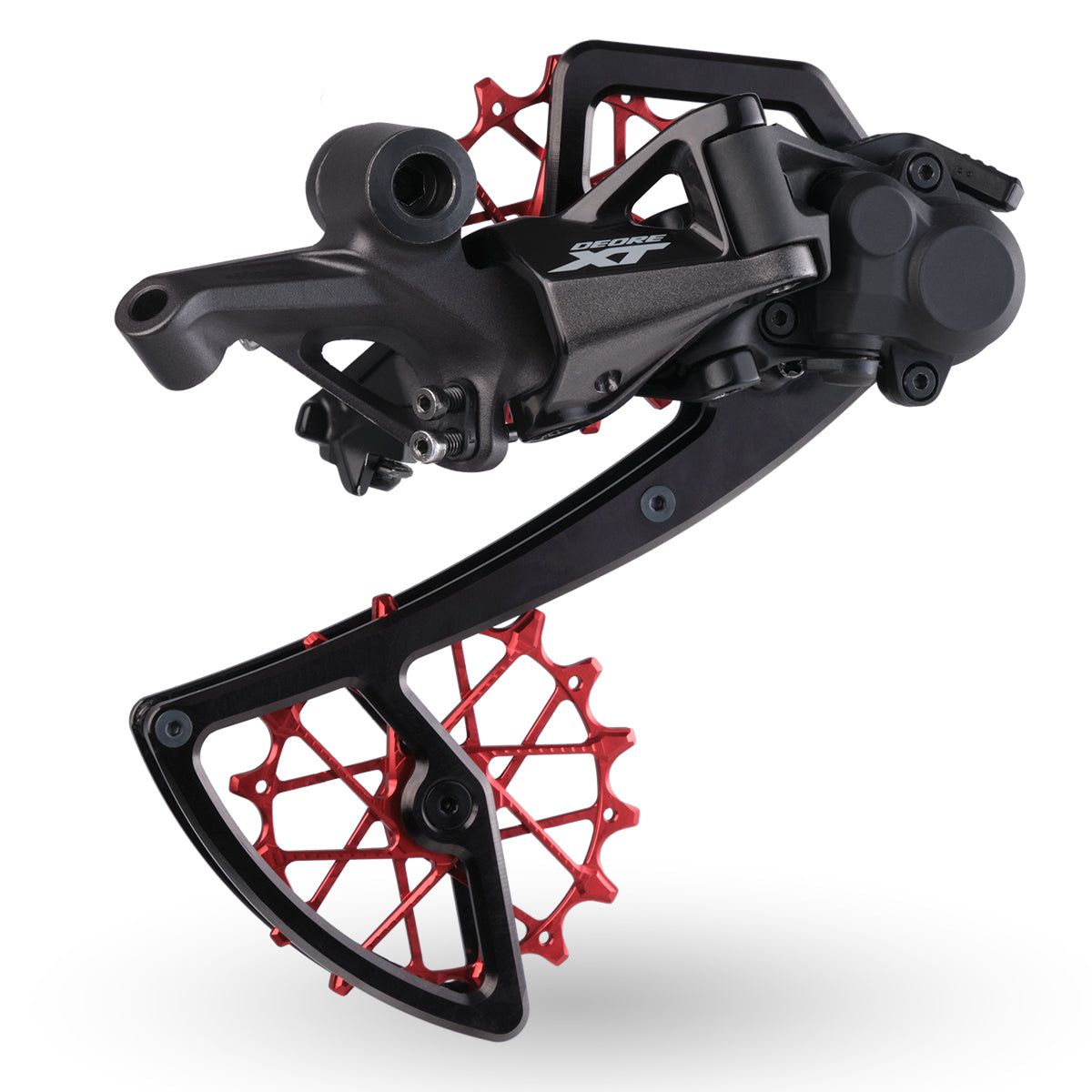 Jaula de Desviador + Poleas Garbaruk 14T+16T para Shimano 12 vel