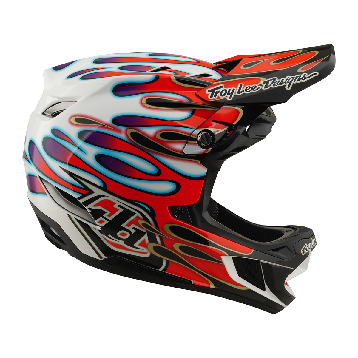 Casco para MTB D4 Composite Overspray White / Red