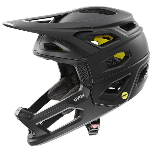 Casco uvex revolt mips All Black Matt