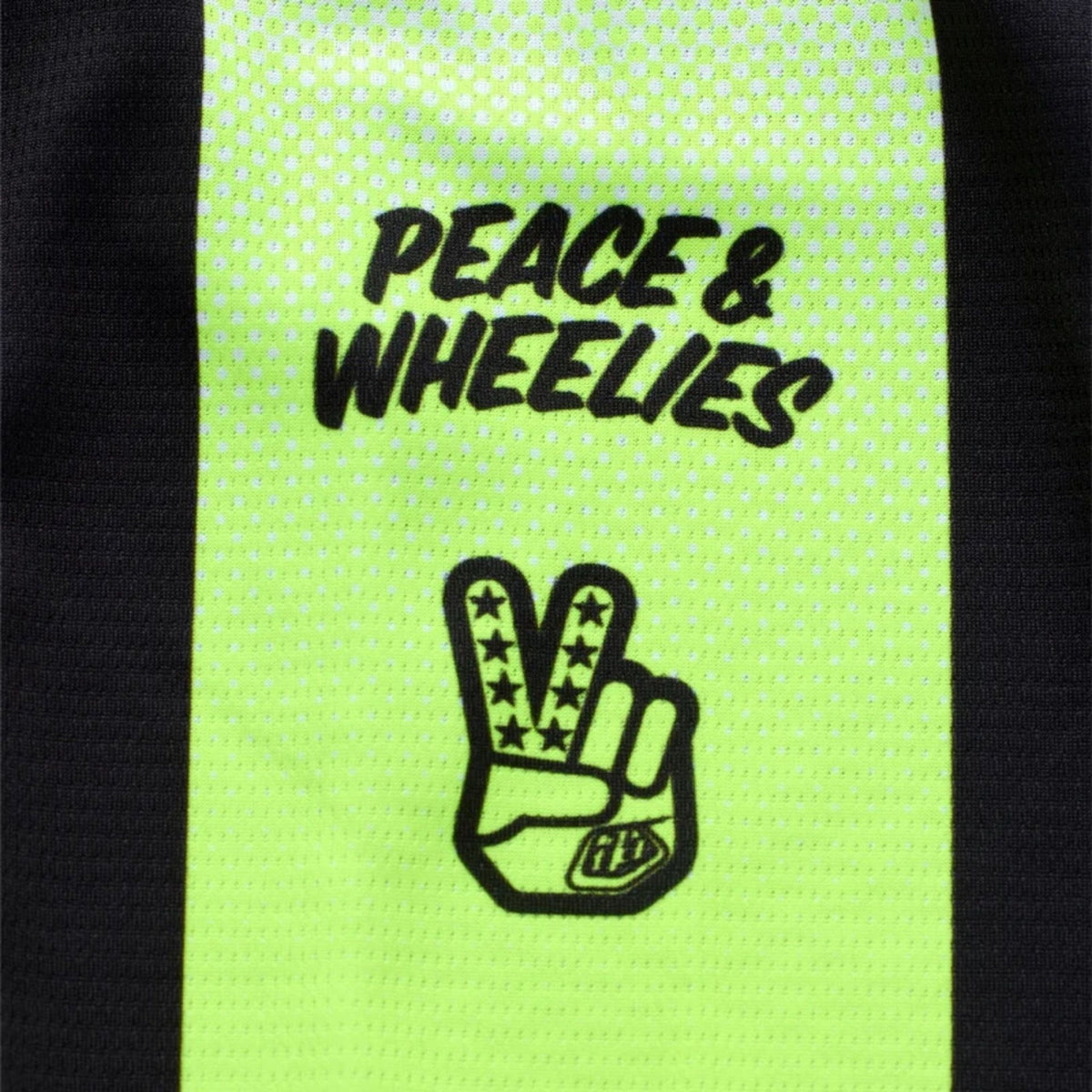 Jersey Troy Lee Designs GP Pro; Segment Black / Flo Yellow