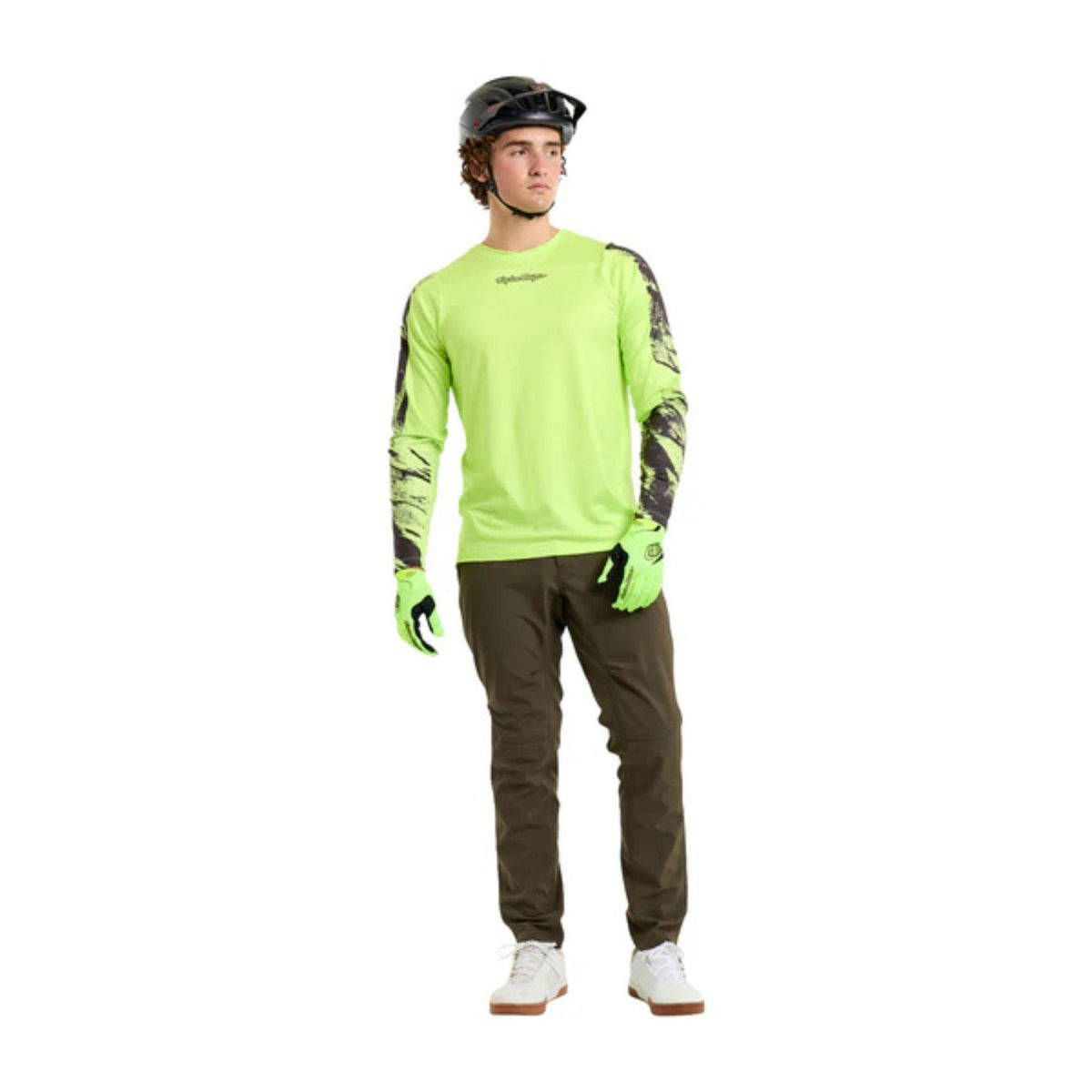 Jersey Troy Lee Designs Skyline Chill; Rockslide Glo Yellow