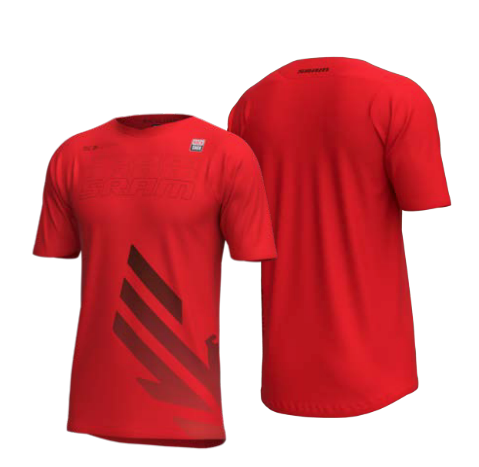 Jersey Troy Lee Designs Skyline Manga Corta Sram Eagle One Fiery Red