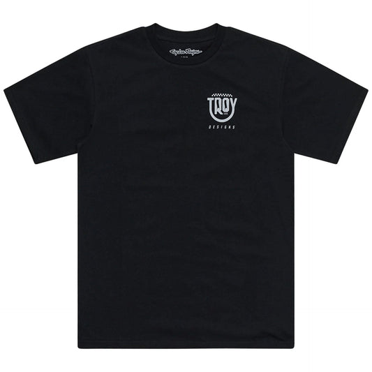 Playera Manga Corta Troy Lee Designs Smiley Black