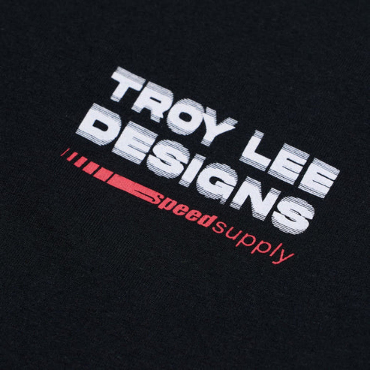 Playera Manga Corta para niño Troy Lee Designs Factory Black