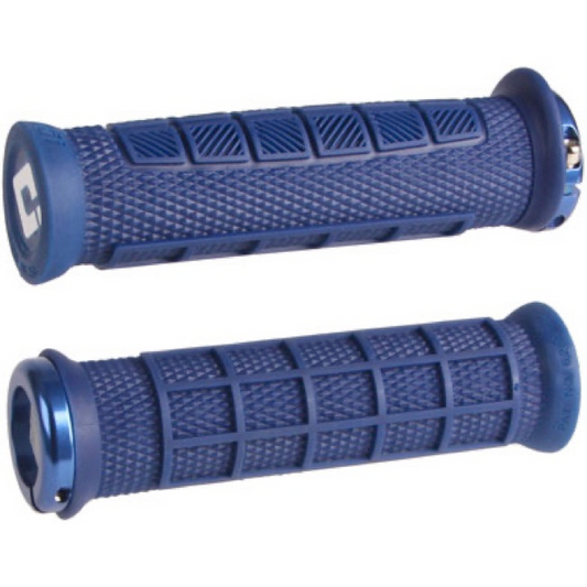Punos ODI Elite Pro V2.1 Lock On Navy Blue con Blue