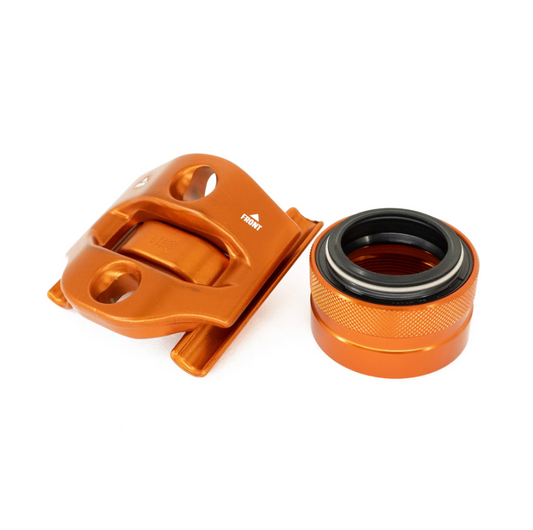 Kit de Collar y Clamp para Sillin e*thirteen Vario Infinite Dropper Post Naranja