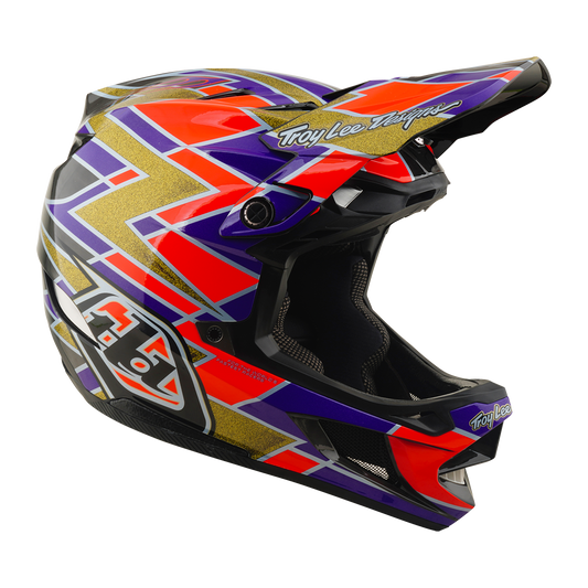 Casco para MTB D4 Carbon Helmet; Flush Violet