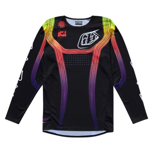 Jersey Troy Lee Designs SE Pro; Stripes Black / Multi