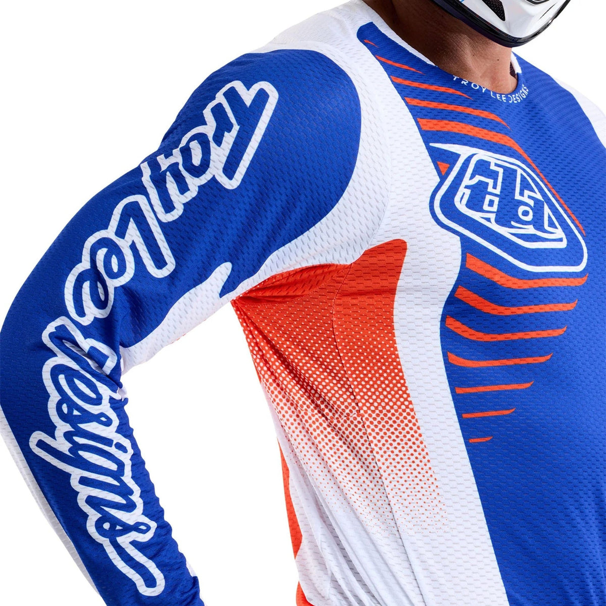 Jersey Troy Lee Designs Gp Pro Air Ripple Blue / Orange