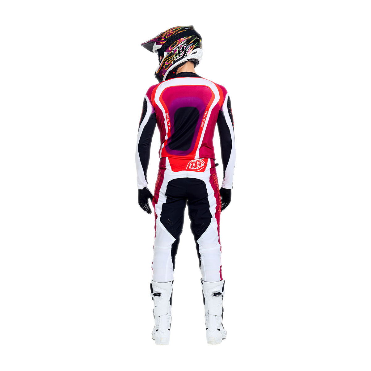 Jersey Troy Lee Designs Se Ultra; Vision Black / Fuchsia