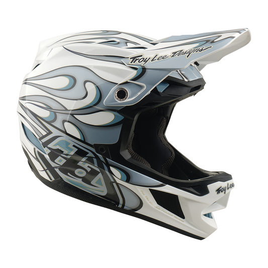 Casco para MTB D4 Composite Torched White / Silver