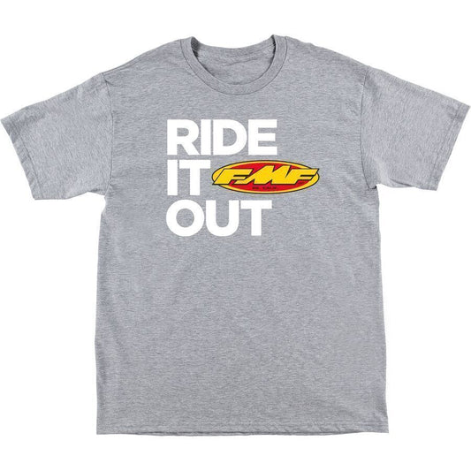 Playera FMF Ride It Out Tee Heather Grey