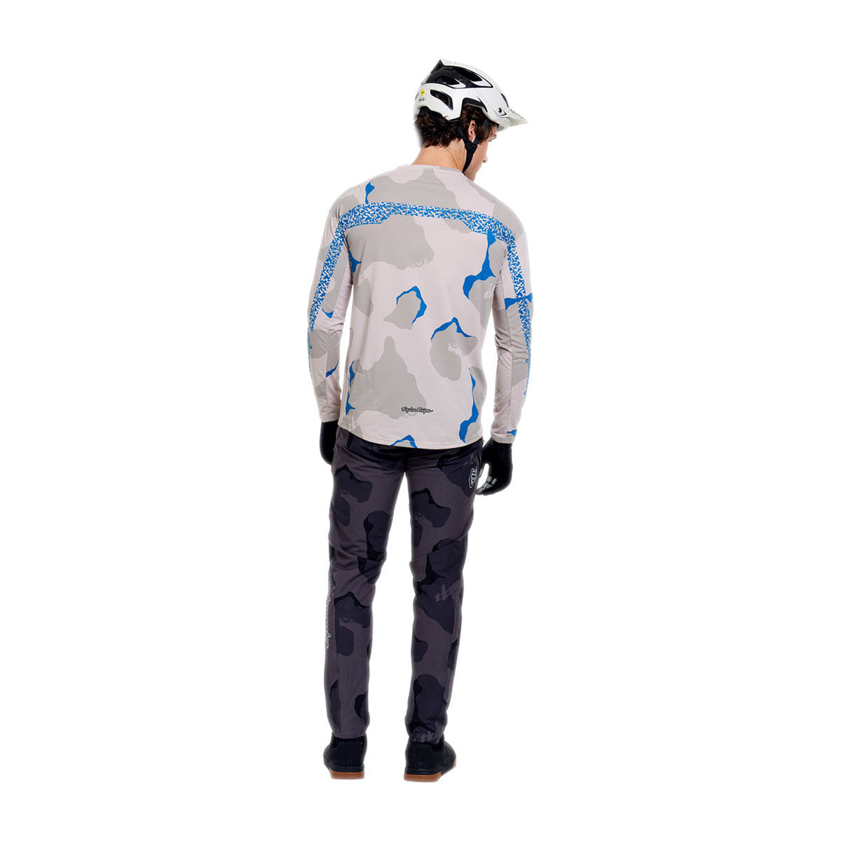 Jersey manga larga para MTB Skyline Pro; Flow Camo Pumice
