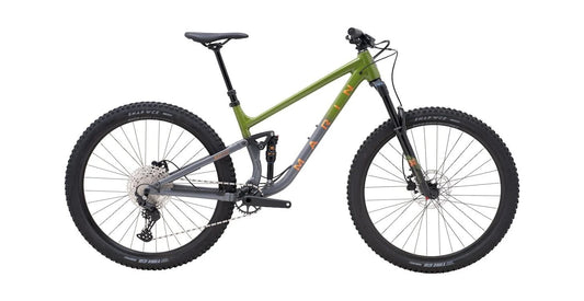 BICICLETA DE MONTAÑA DOBLE SUSPENSIÓN RIFT ZONE 1 27.5" GREEN GREY (2025) MARIN BIKES