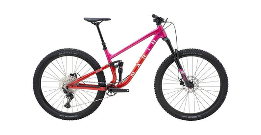 BICICLETA DE MONTAÑA DOBLE SUSPENSIÓN RIFT ZONE 1 27.5" PINK CORAL (2025) MARIN BIKES