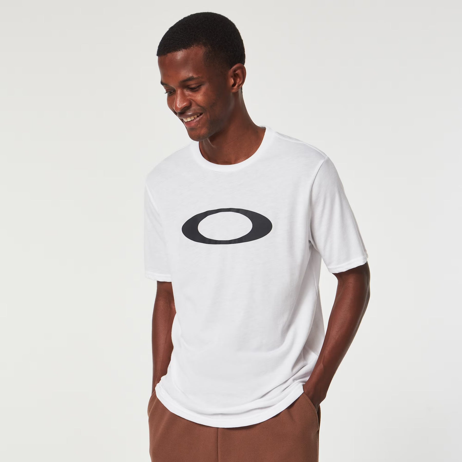 Playera Oakley O-Bold Ellipse White