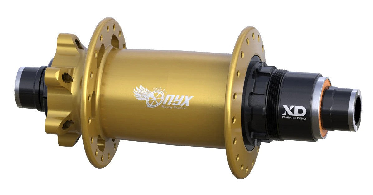 Par de Mazas Onyx 6Bolt Boost 15x110 - 12x148 32H XD Gold