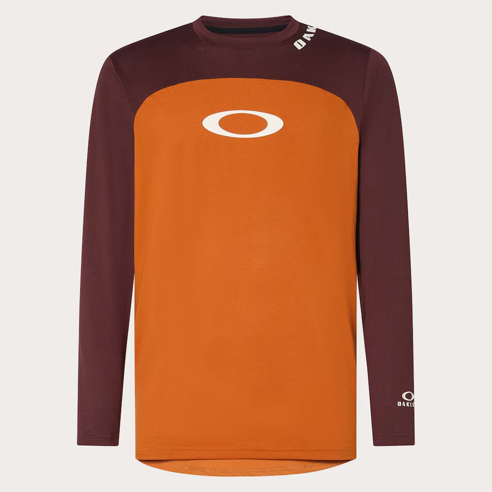 Jersey Oakley Free Ride RC LS Grenache