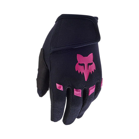Guantes Fox Dirtpaw Niño Negro/Rosa