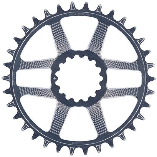 Plato e*thirteen Helix R Guidering Direct Mount 28T 52/55mm Flip Flop Grey