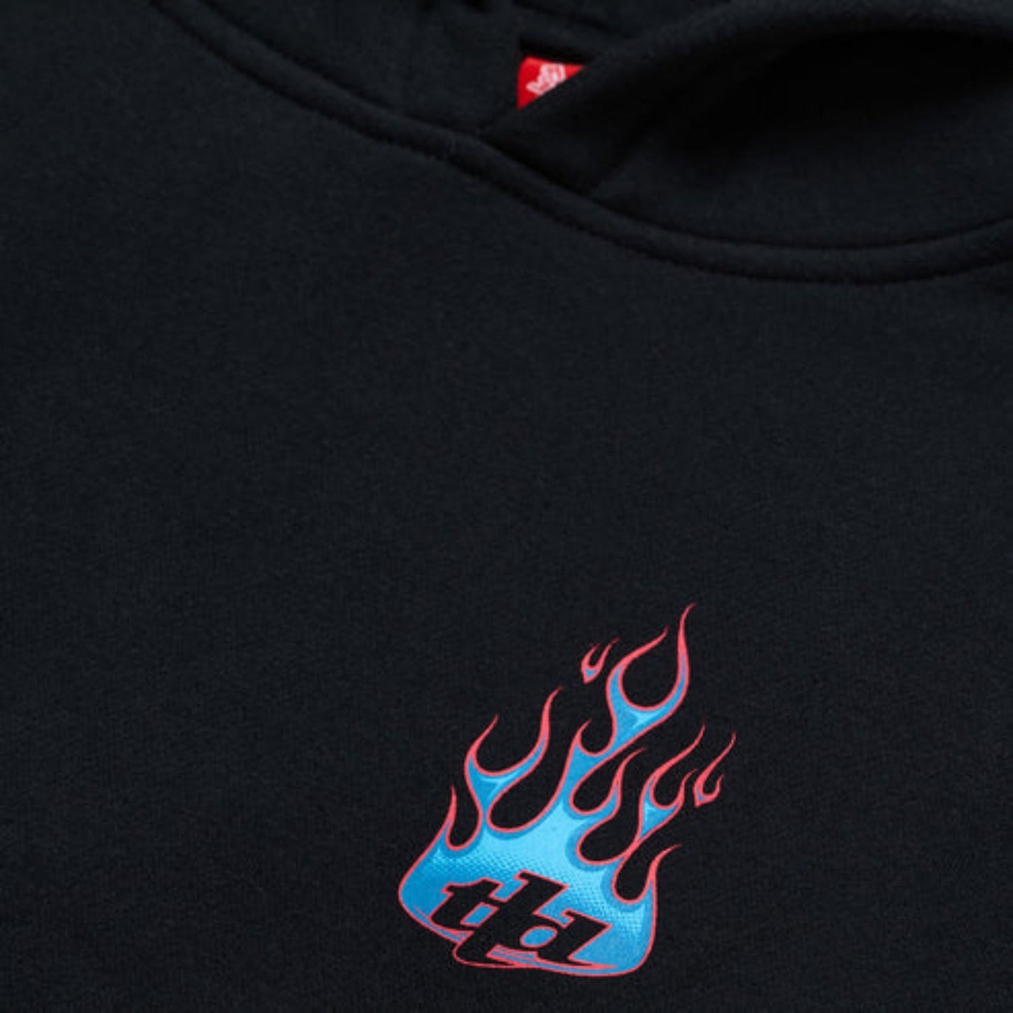 Hoodie cerrada para niño Torched Black