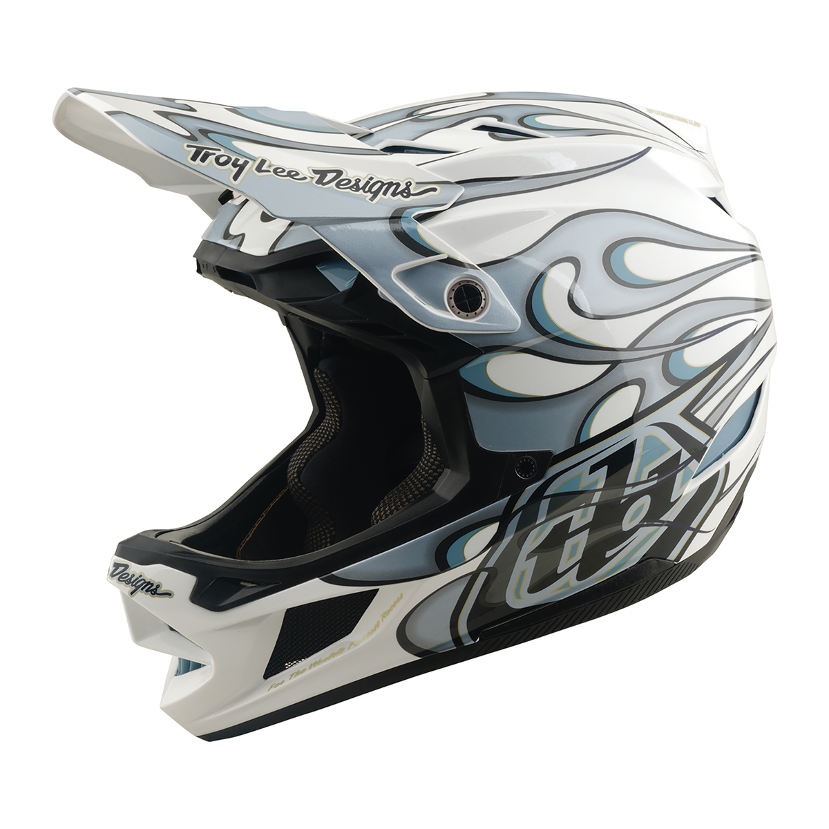 Casco para MTB D4 Composite Torched White / Silver