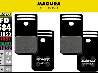Balatas Galfer Performance Magura Gustav Pro