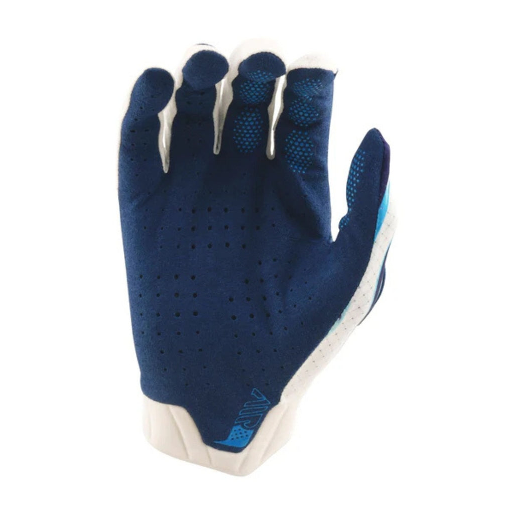 Guantes Bicicleta Air Glove; Torched White / Blue TroyLee