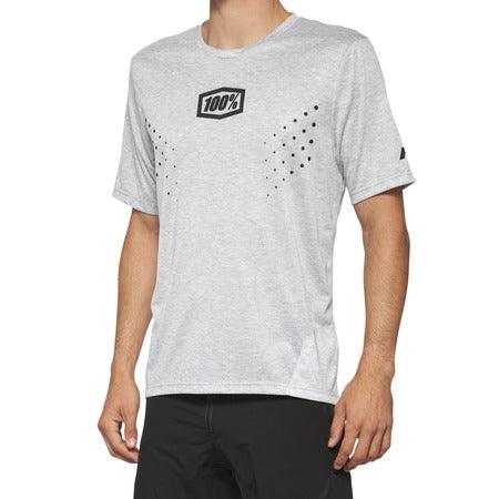 AIRMATIC MESH Short Sleeve Jersey Grey 100%