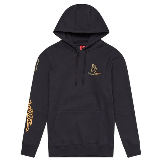Sudadera Pullover Hoodie; Peace Out Carbon Troy lee