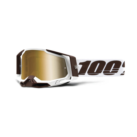 100% RACECRAFT 2 Goggle Snowbird - True Gold Lens