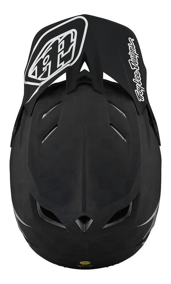 Casco D4 Carbon Helmet Stealth Black / Silver Fullface