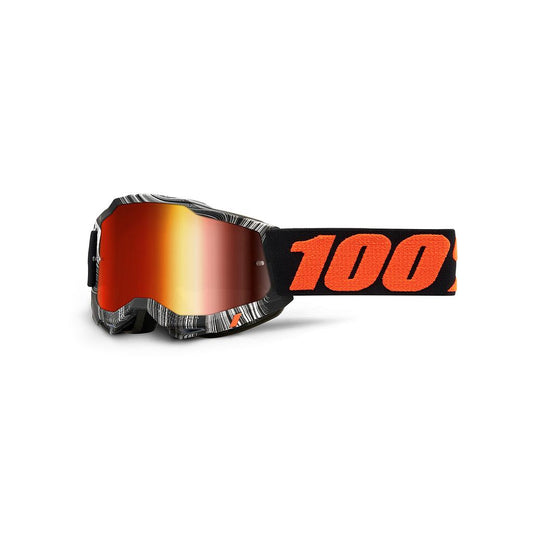 100% ACCURI 2 Youth Goggle Geospace - Mirror Red Lens