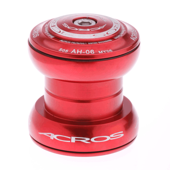 ACROS AH-06 S rojo Stainless