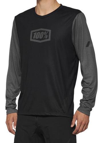 AIRMATIC Long Sleeve Jersey Black